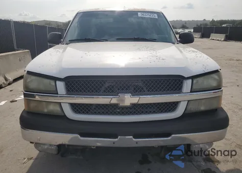 2005 Chevrolet Silverado C1500 из США, поврежденный, VIN 2GCEC19T051297489